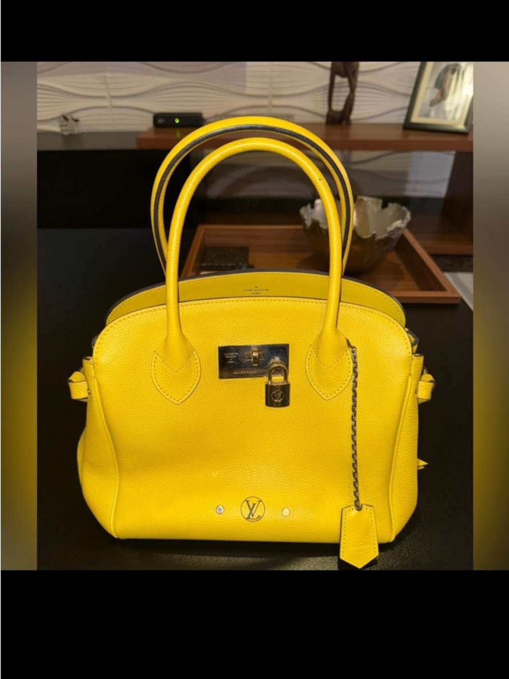 Louis Vuitton Milla Handbag Veau Nuage Calfskin PM